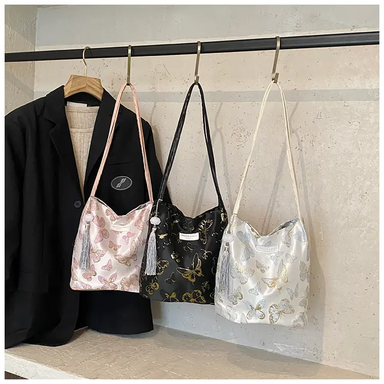 Chinese Embroidered Butterfly Shoulder Bag for Women — feature 19
