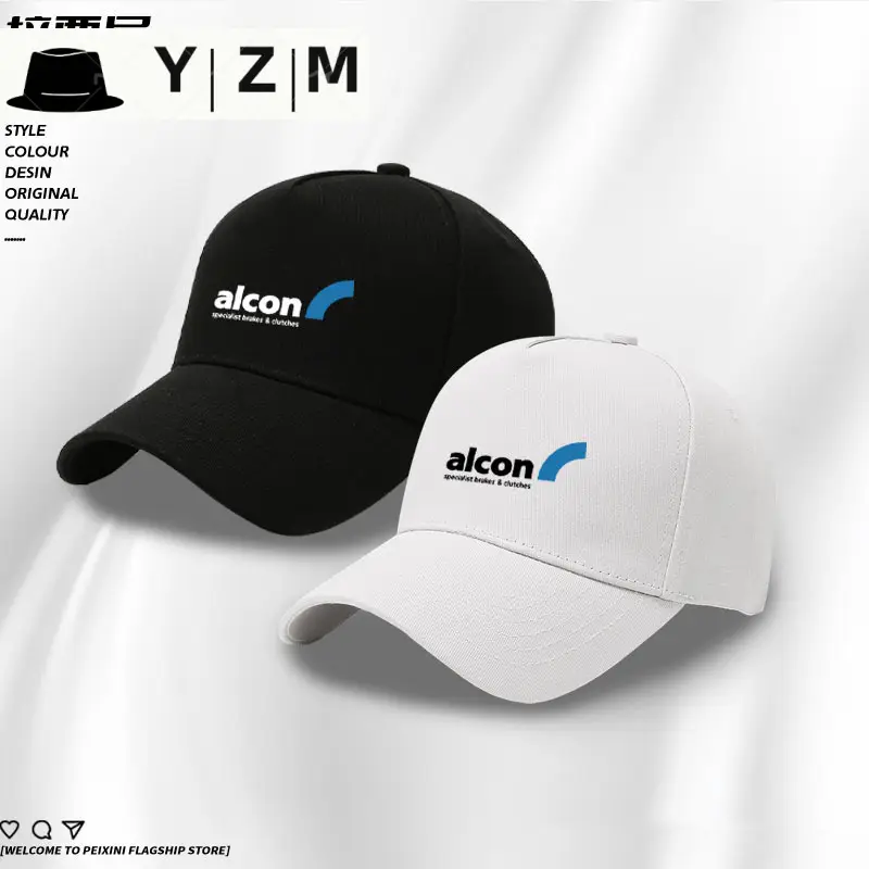 Alcon Black Baseball Cap with Logo - Image 8