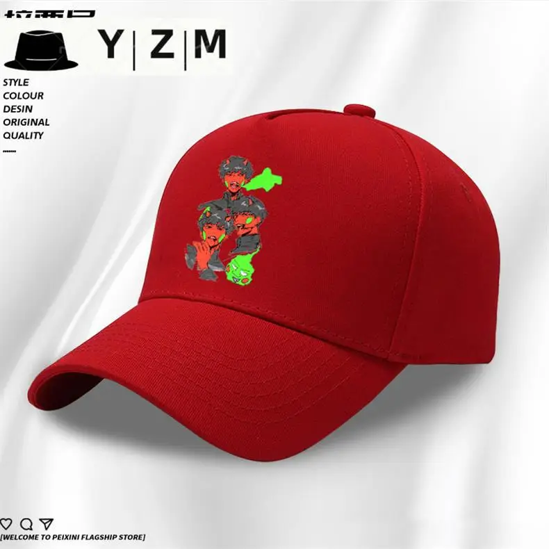 Blue Cartoon Cap with Duck Embroidery — feature 4