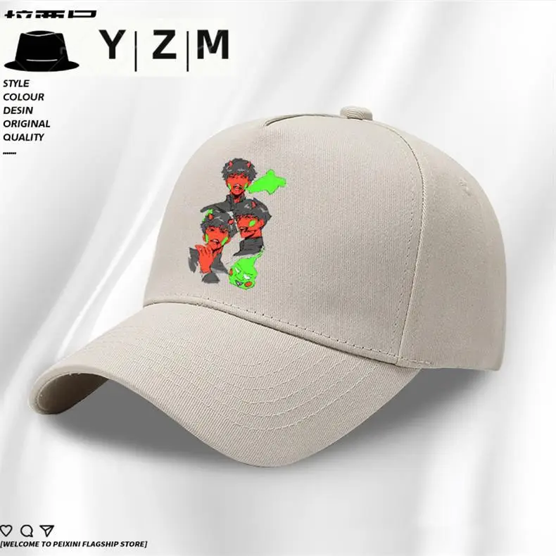Blue Cartoon Cap with Duck Embroidery — feature 6