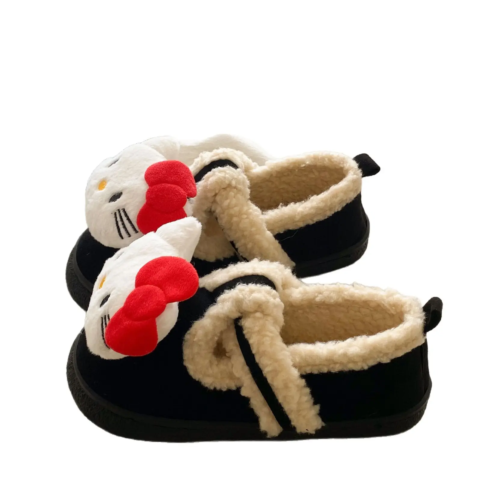 2025 Couple Student Eva Non-Slip Warm Plush Winter Sippers for Women - Image 8