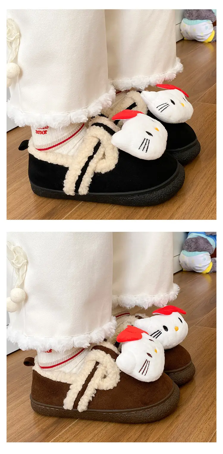 2025 Couple Student Eva Non-Slip Warm Plush Winter Sippers for Women — feature 14