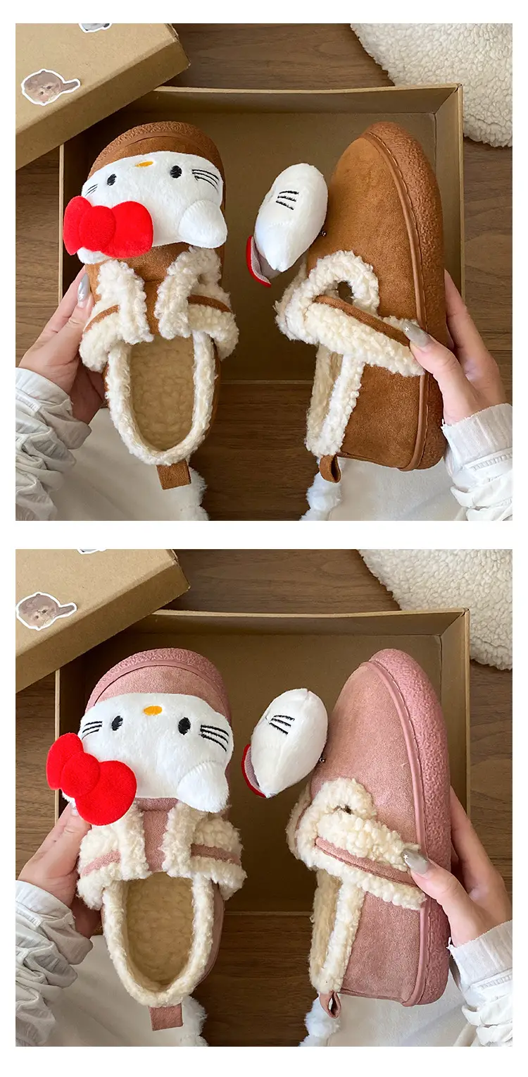 2025 Couple Student Eva Non-Slip Warm Plush Winter Sippers for Women — feature 16