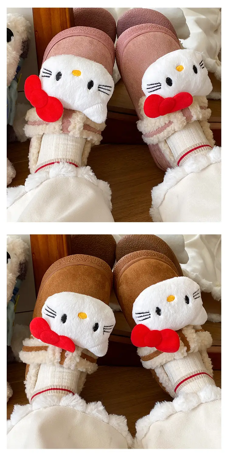2025 Couple Student Eva Non-Slip Warm Plush Winter Sippers for Women — feature 17