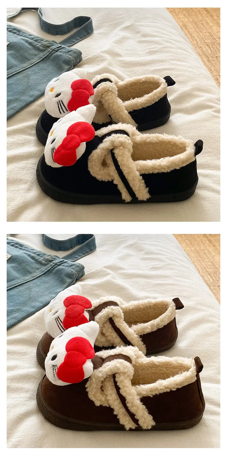 2025 Couple Student Eva Non-Slip Warm Plush Winter Sippers for Women — feature 22