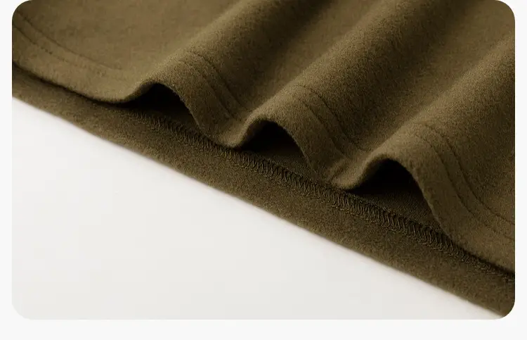 Dudu Home Boys Long Sleeve T-Shirt Olive Green Winter — feature 24