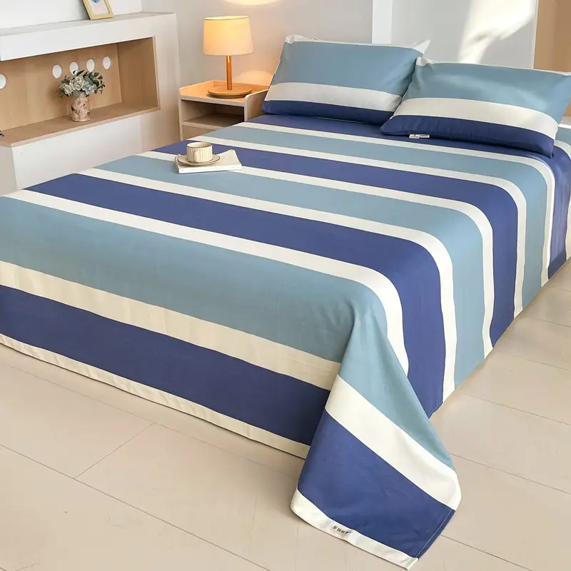 Class a 100% Cotton Xinjiang Cotton Coarse Cloth Bed Sheetss Cotton and Linen Mats Double Pure Cotton Extra Large Bed Sheetss Wholesale