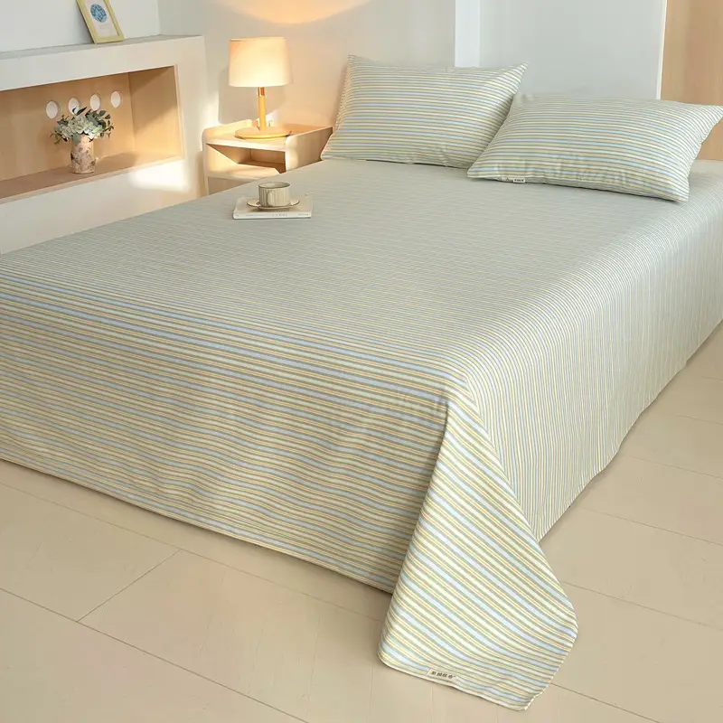Class a 100% Cotton Xinjiang Cotton Coarse Cloth Bed Sheetss Cotton and Linen Mats Double Pure Cotton Extra Large Bed Sheetss Wholesale