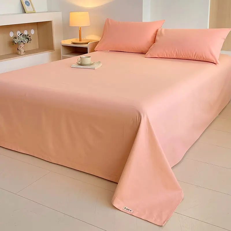 Class a 100% Cotton Xinjiang Cotton Coarse Cloth Bed Sheetss Cotton and Linen Mats Double Pure Cotton Extra Large Bed Sheetss Wholesale