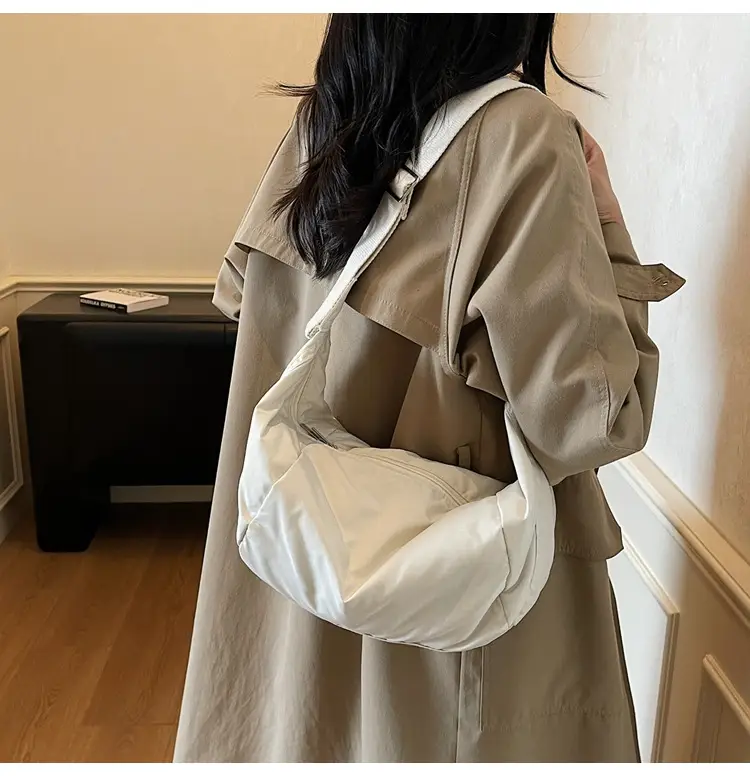 Women's Cream Crossbody Bag Large Capacity Fashion Elegant — feature 11