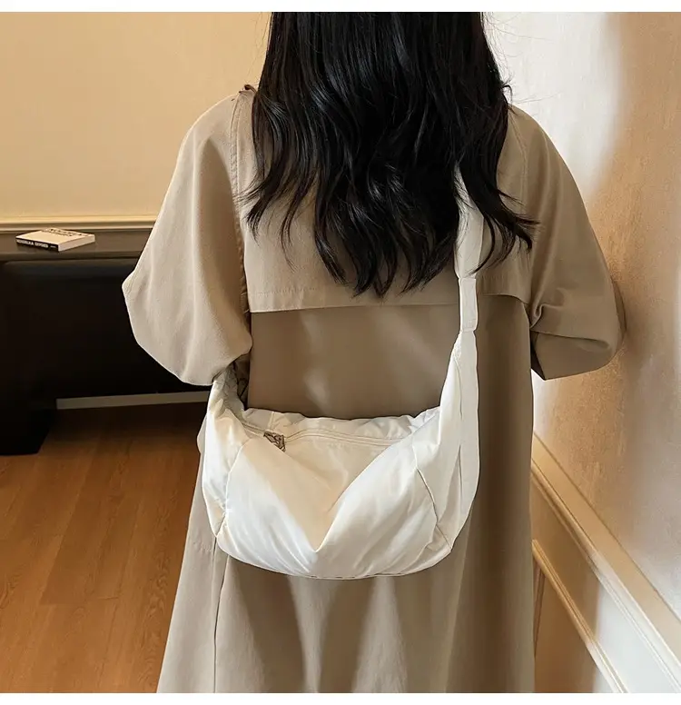 Women's Cream Crossbody Bag Large Capacity Fashion Elegant — feature 14