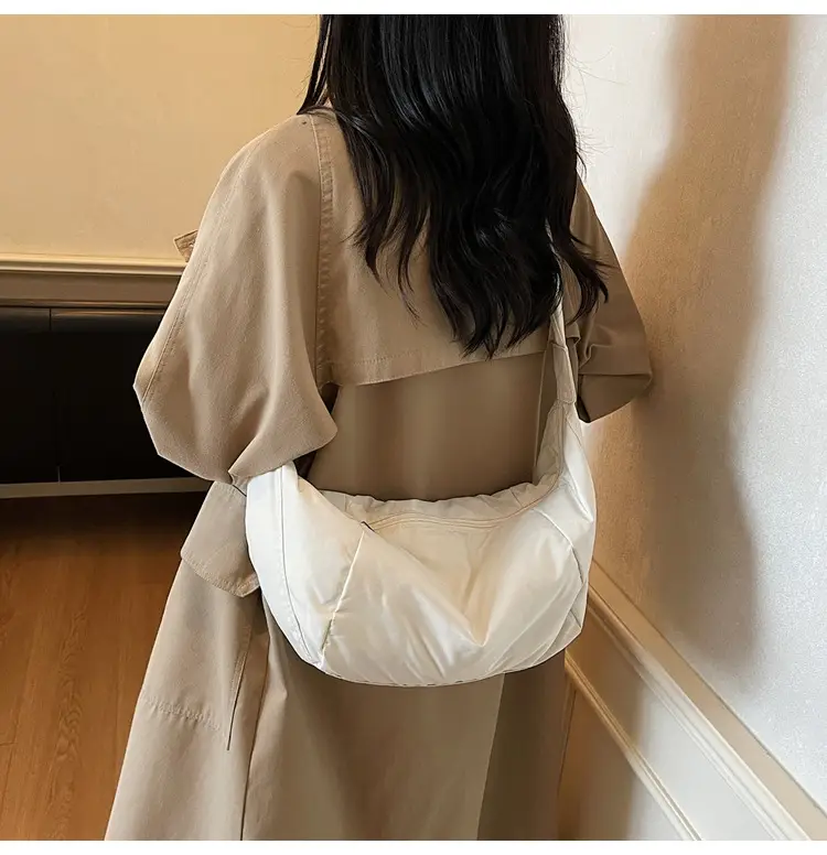 Women's Cream Crossbody Bag Large Capacity Fashion Elegant — feature 15