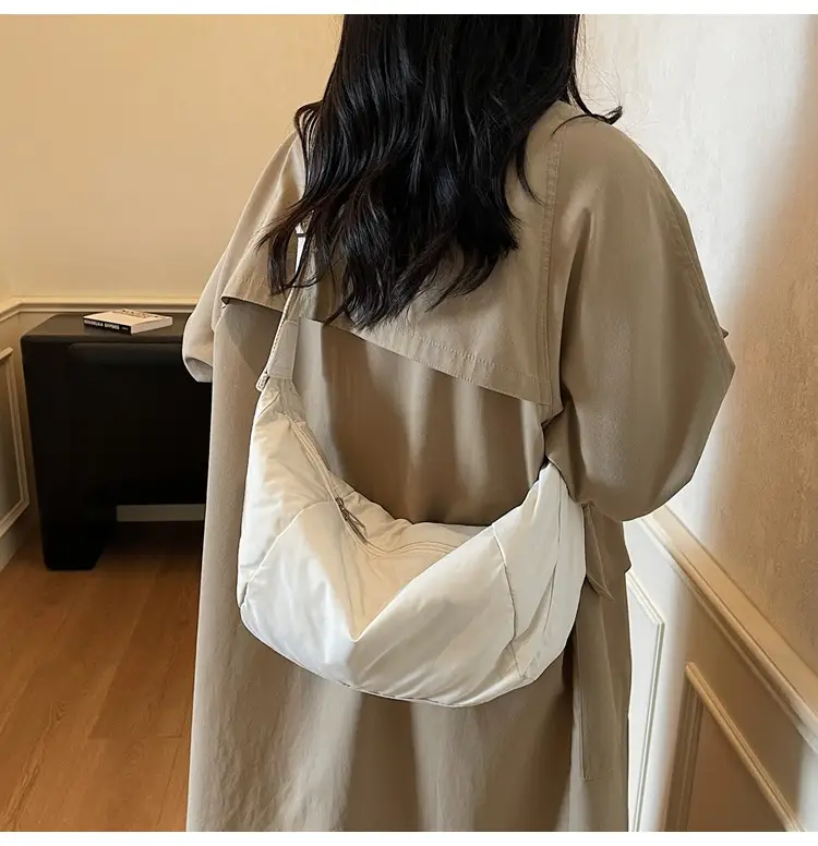 Women's Cream Crossbody Bag Large Capacity Fashion Elegant — feature 16