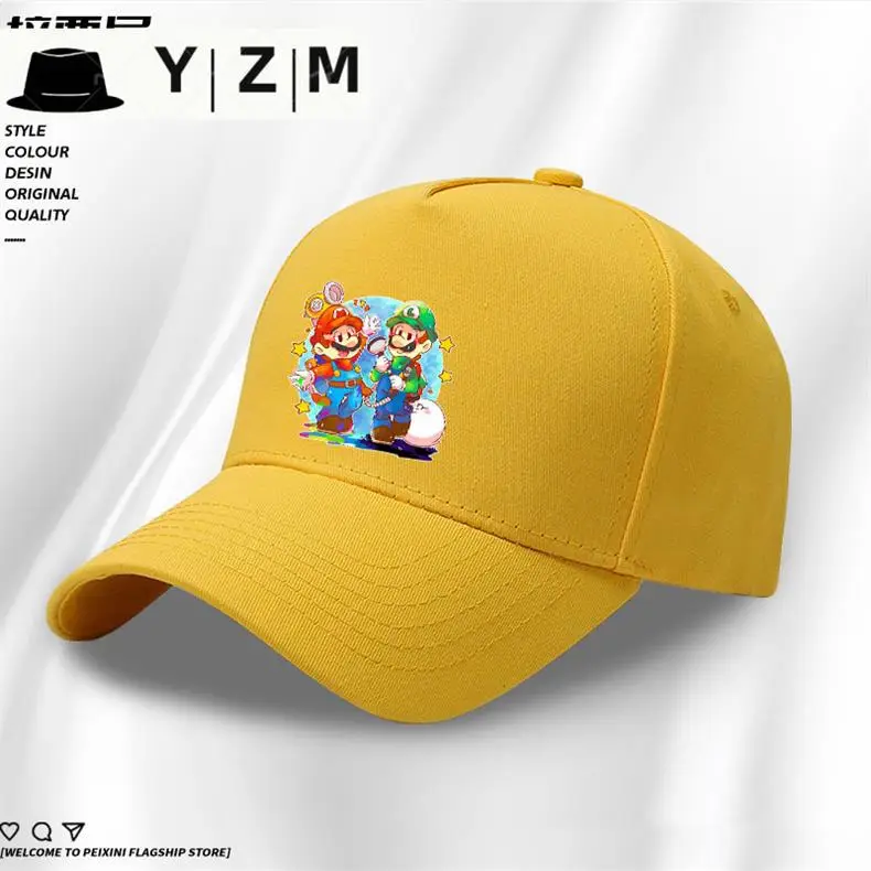 Mario Cartoon Cap Black with Embroidery — feature 4