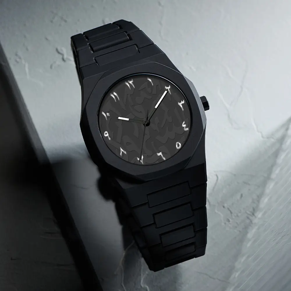 New Waterproof Watch Plastic Watch Arabic High-End Quartz Watch Men's Watch Wholesale Cross-Border Hot Sale