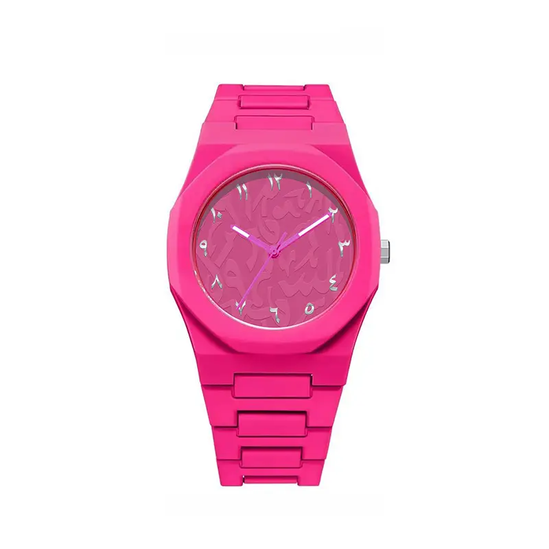 New Waterproof Watch Plastic Watch Arabic High-End Quartz Watch Men's Watch Wholesale Cross-Border Hot Sale