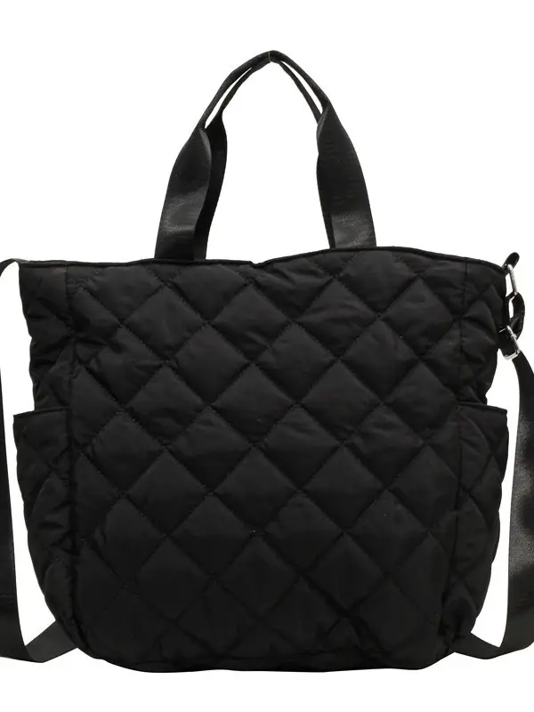 Quilted Crossbody Bag Women Large Capacity Tan 2025 - Image 10