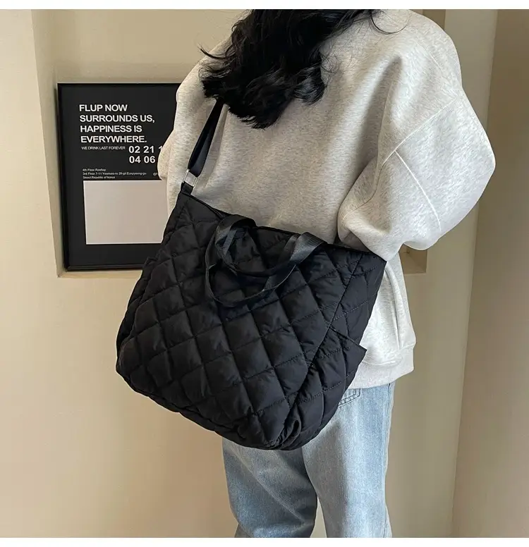 Quilted Crossbody Bag Women Large Capacity Tan 2025 — feature 24