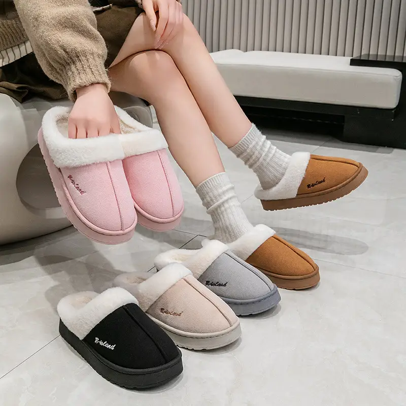 Men's Ultra-Soft Cotton Slippers Winter Home - Image 7