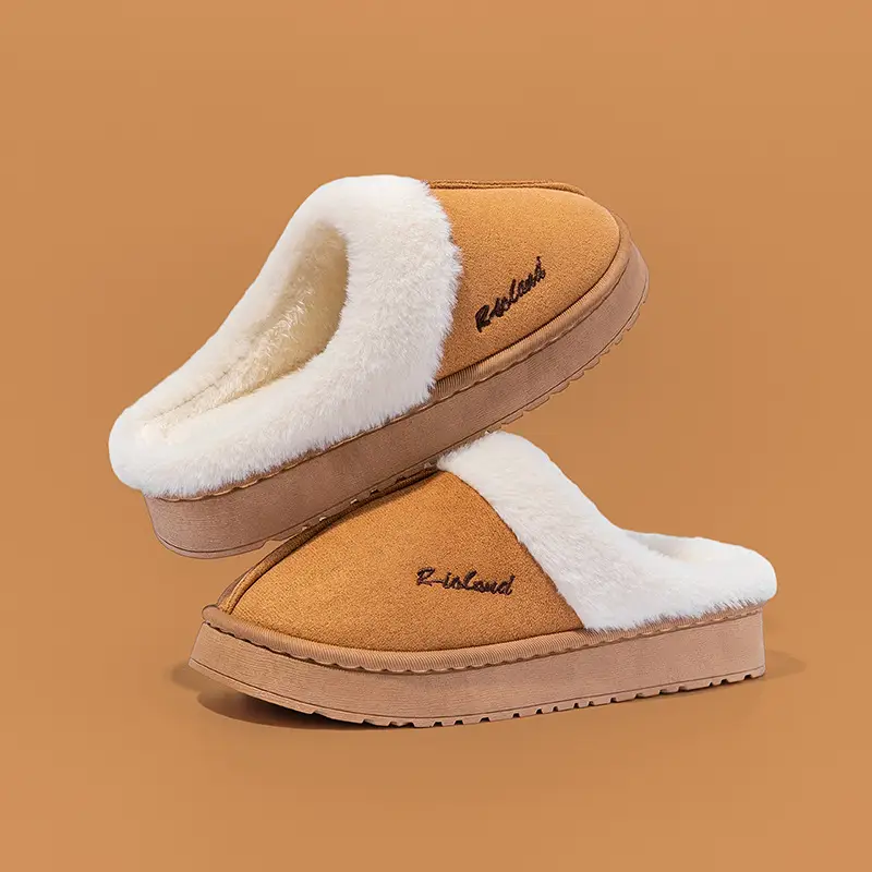 Men's Ultra-Soft Cotton Slippers Winter Home - Image 8
