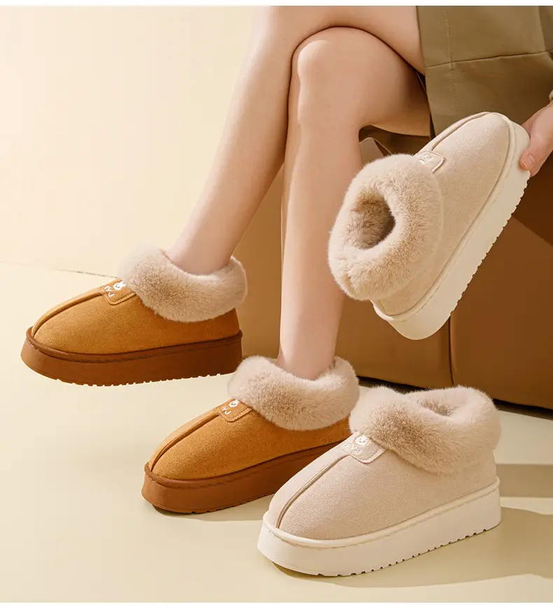 Women's Warm Cotton Slippers for Winter & Autumn — feature 25