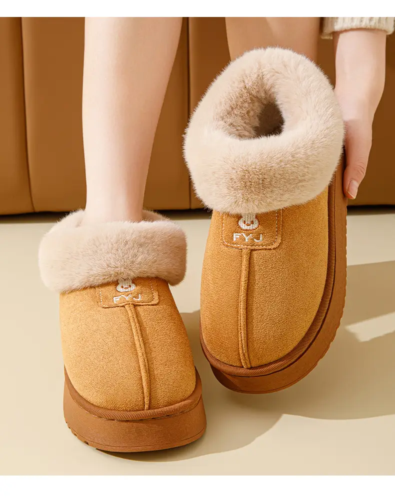 Women's Warm Cotton Slippers for Winter & Autumn — feature 28