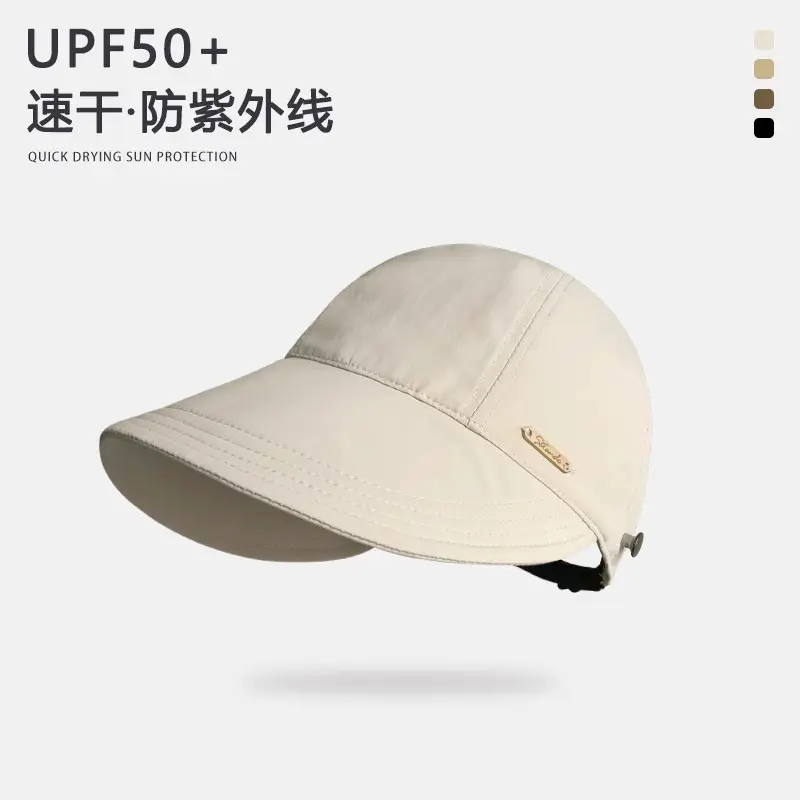 Women Black Peaked Cap with Ponytail 2025 Trend - Image 2