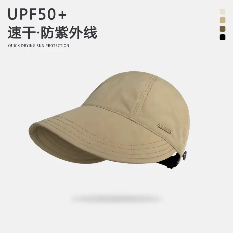 Women Black Peaked Cap with Ponytail 2025 Trend - Image 3