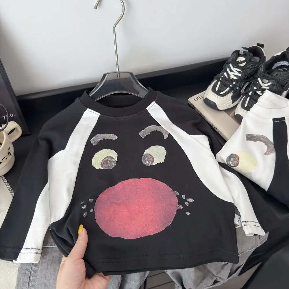 Forest Style Boys Cartoon Print Long Sleeve T-Shirt — feature 4