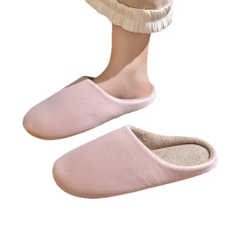 Cixi Cotton Slippers Silent Soft Bottom Men's and Women's Autumn and Winter Home Indoor Warm Non-Slip Plush Home Cotton Slippers - Image 18