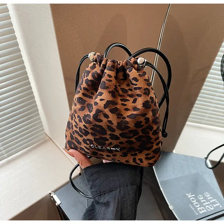 Frosted Leopard Print Shoulder Crossbody Bag for Women — feature 15