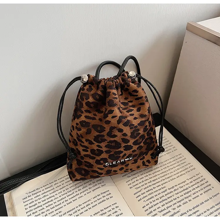 Frosted Leopard Print Shoulder Crossbody Bag for Women — feature 16