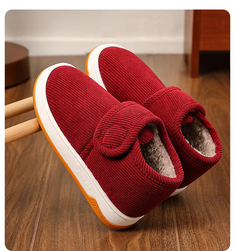 2025 New Winter Warm Cotton Slippers for Middle-Aged and Elderly People, Convenient, Wear-Resistant, Non-Slip, Warm Home Foot-Warming Cotton Slippers — feature 3