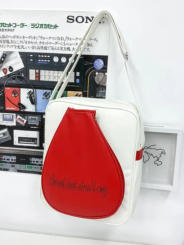 Red Teardrop Badminton Bag for Men Women - Image 6