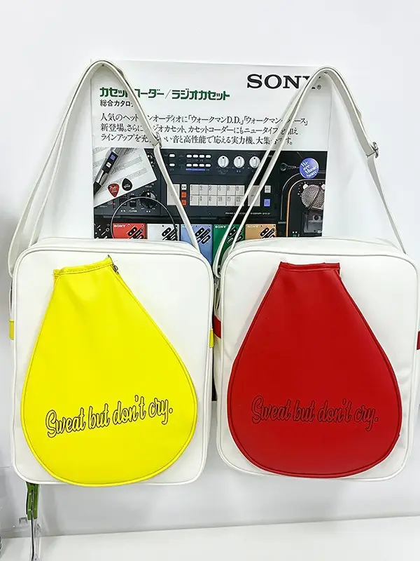 Red Teardrop Badminton Bag for Men Women - Image 7