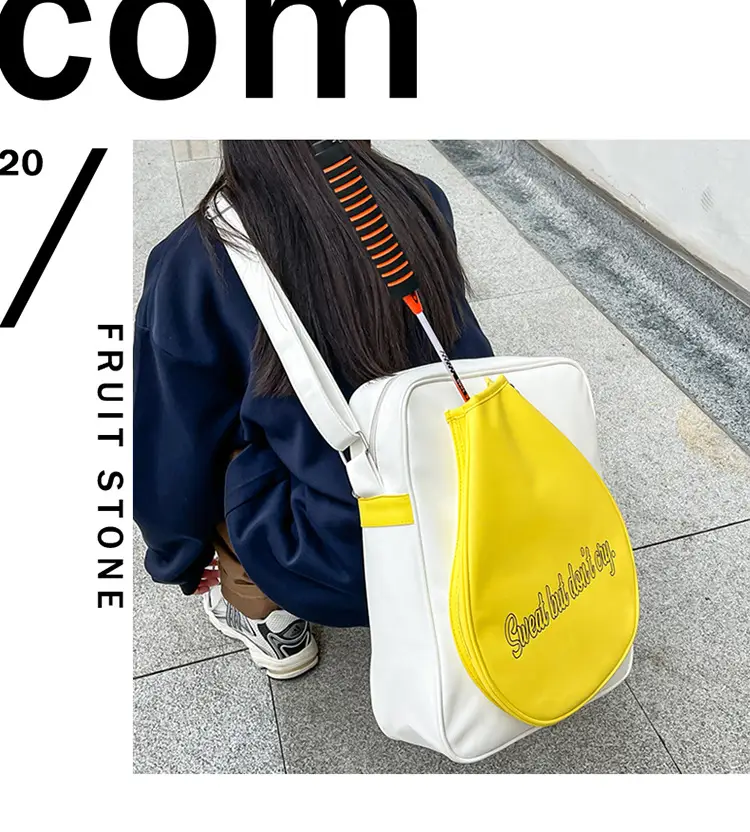 Red Teardrop Badminton Bag for Men Women — feature 16