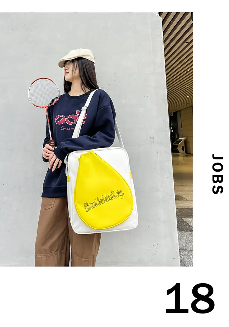Red Teardrop Badminton Bag for Men Women — feature 20