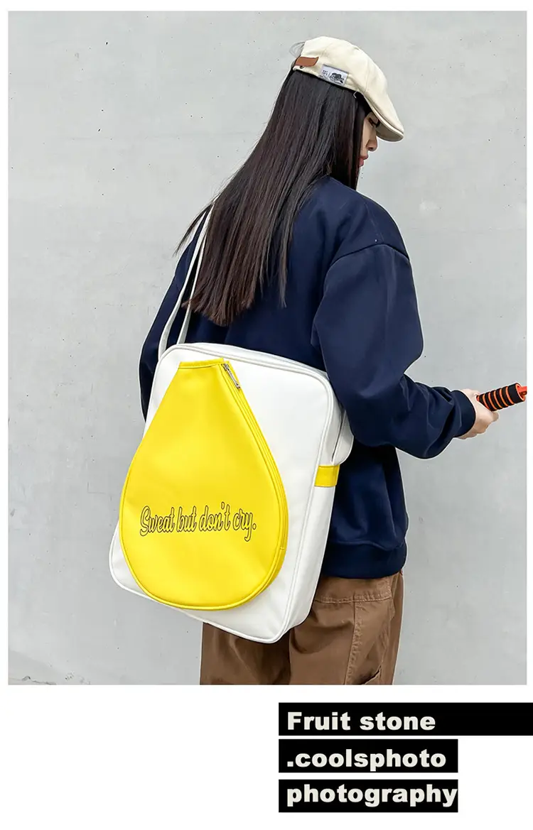 Red Teardrop Badminton Bag for Men Women — feature 23