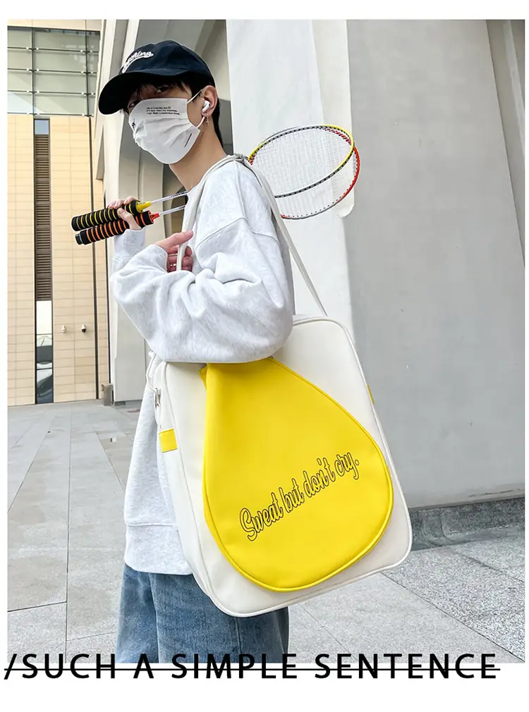 Red Teardrop Badminton Bag for Men Women — feature 6