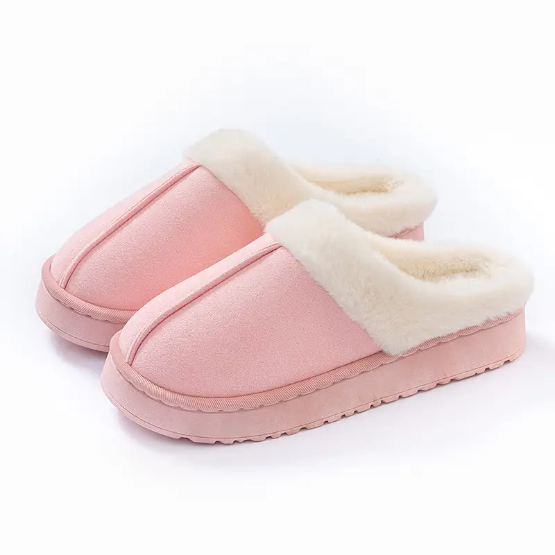 Cotton Slippers for Women Winter 2025 New Home Warm Plush Slippers Indoor Winter Thick Sole Fashionable Outer Wear - Image 5