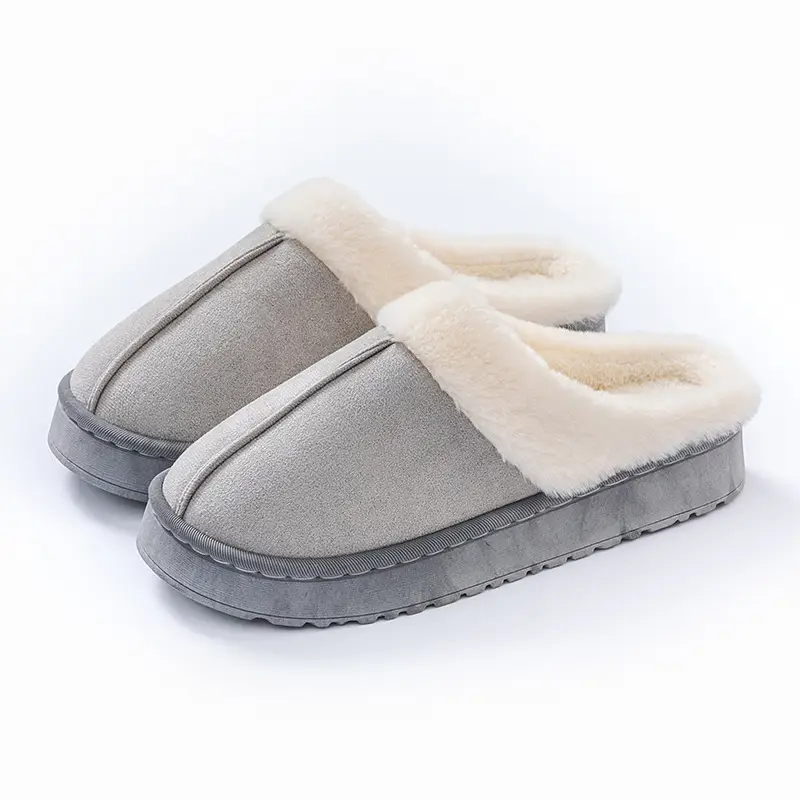 Cotton Slippers for Women Winter 2025 New Home Warm Plush Slippers Indoor Winter Thick Sole Fashionable Outer Wear - Image 8