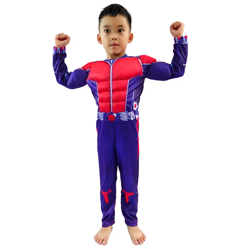 Halloween Avengers Iron Man Captain America Superman Spider-Man Hulk Children's Muscle Costumes