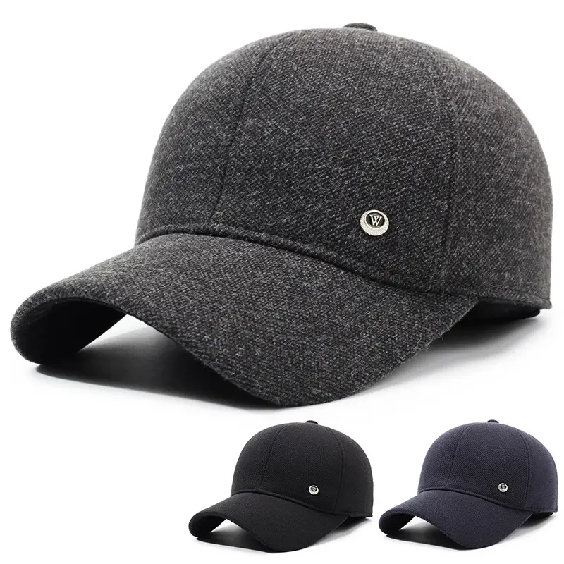 Warm Fleece Lined Baseball Cap for Men Winter - Image 5