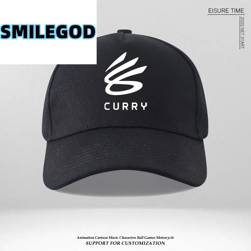 Unisex Curry Logo Baseball Cap Blue - Image 40
