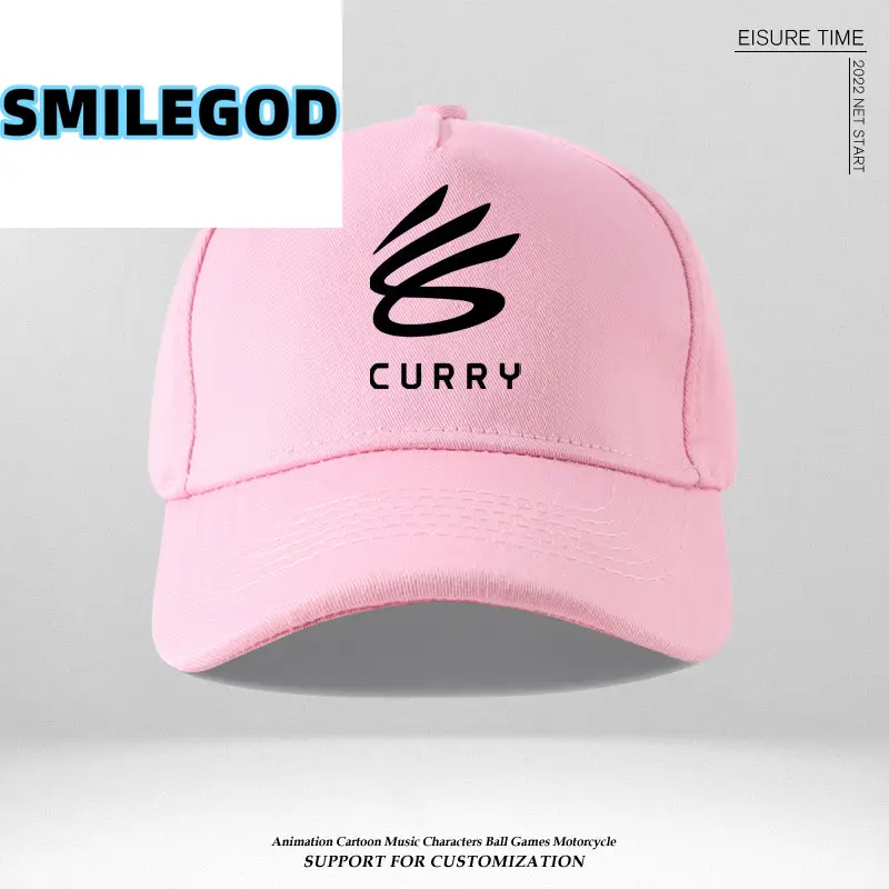 Unisex Curry Logo Baseball Cap Blue - Image 11