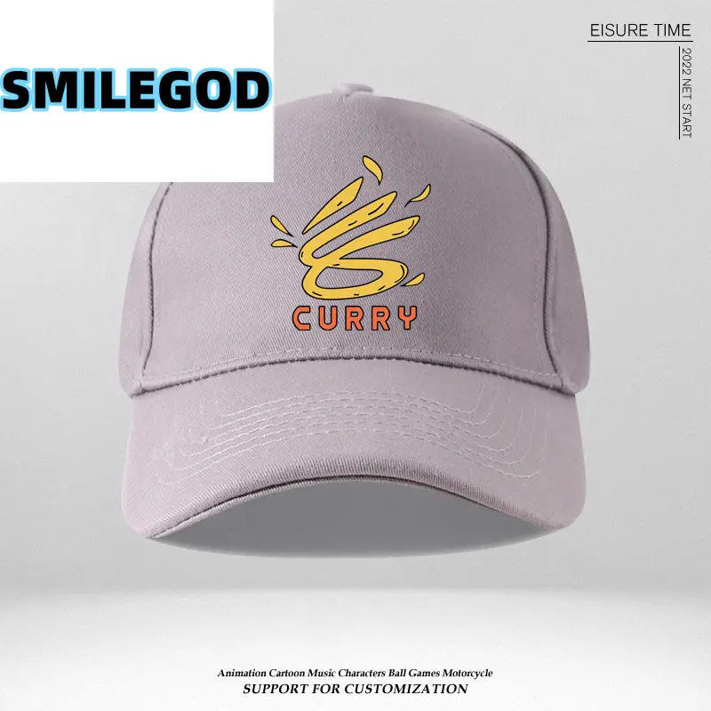 Unisex Curry Logo Baseball Cap Blue - Image 21