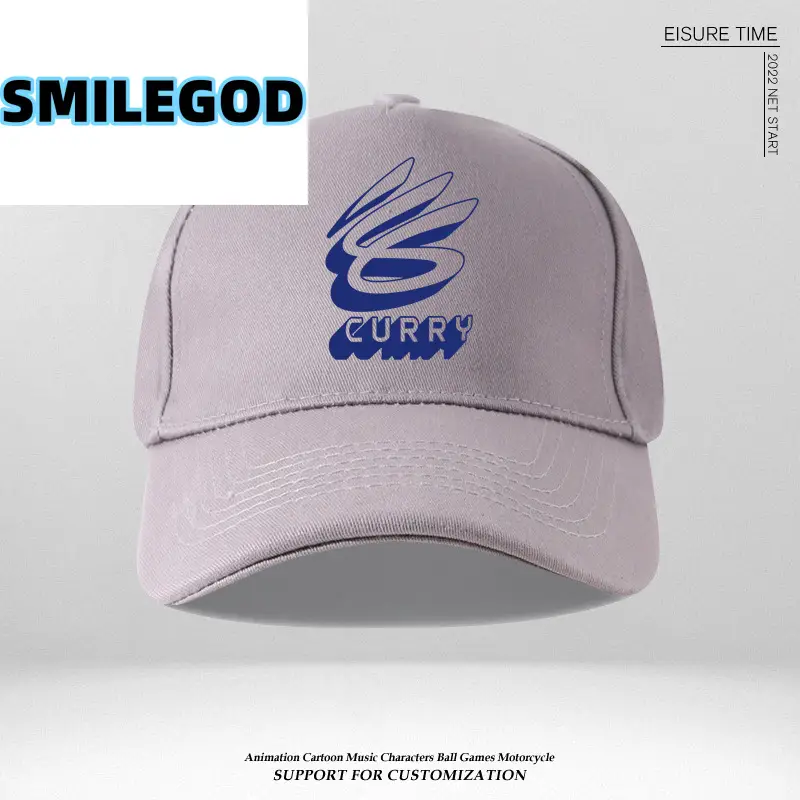 Unisex Curry Logo Baseball Cap Blue - Image 22
