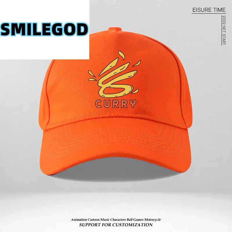 Unisex Curry Logo Baseball Cap Blue - Image 25