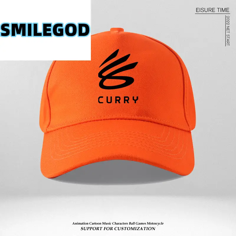 Unisex Curry Logo Baseball Cap Blue - Image 27