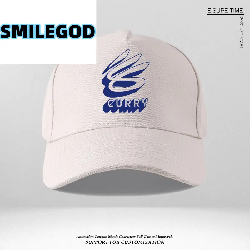Unisex Curry Logo Baseball Cap Blue - Image 34
